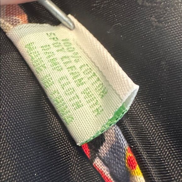 Vera Bradley Poppy Fields Cotton Quilted Double Kiss Lock Coin Purse Retired EUC - Picture 4 of 10